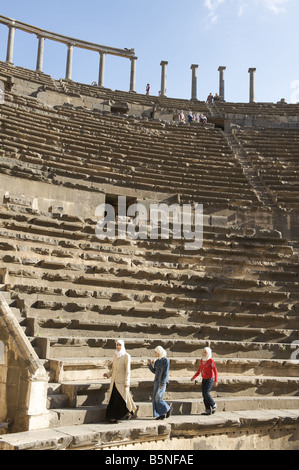 Bosra anfiteatro romano Foto Stock