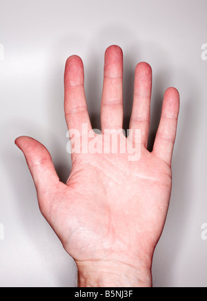 mano aperta Foto Stock