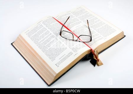 King James Version la bibbia Foto Stock