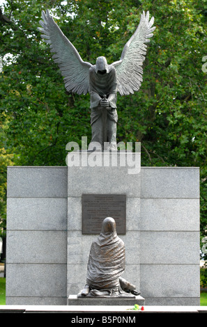 Eccidio di Katyn memorial, Wroclaw, Polonia Foto Stock