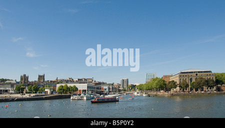 Porto, barche, Bristol, Inghilterra, Gran Bretagna, Europa Foto Stock