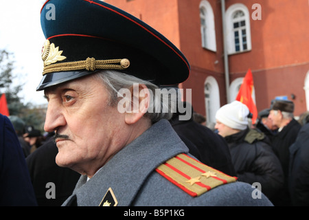 Celebrazione del 90 ° anniversario del grande ottobre rivoluzione socialista Foto Stock