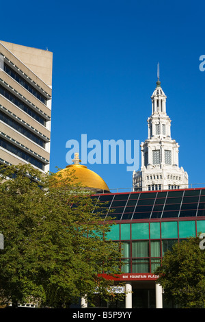 Torre elettrico centro di Buffalo nello Stato di New York STATI UNITI D'AMERICA Foto Stock