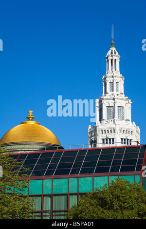 Torre elettrico centro di Buffalo nello Stato di New York STATI UNITI D'AMERICA Foto Stock