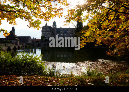 Schloss Haemelschenburg castello in Emmerthal, Germania settentrionale Foto Stock