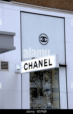 Chanel shop, Castlereagh Street, Sydney, Australia Foto Stock