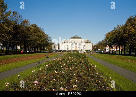 Lady Lever Gallery e giardini in Port Sunlight Model Village Wirral Peninsula Merseyside England Regno Unito Regno Unito GB grande BRI Foto Stock