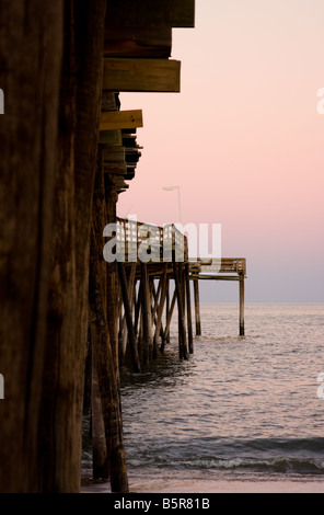 Avon Pier, Hatteras Island, Carolina del Nord Foto Stock