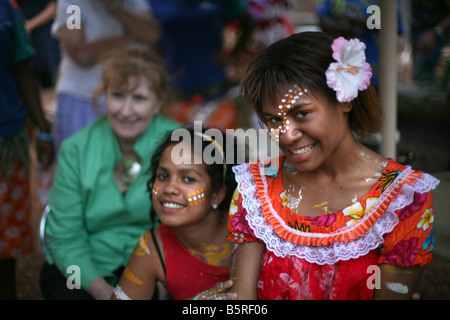 Australiani indigeni ragazze Foto Stock