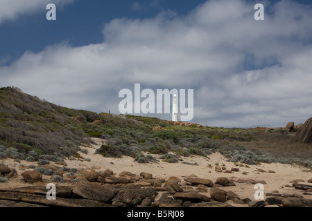 Faro di Cape leeuwin vicino Augusta, il faro più alto dell'Australia occidentale Foto Stock