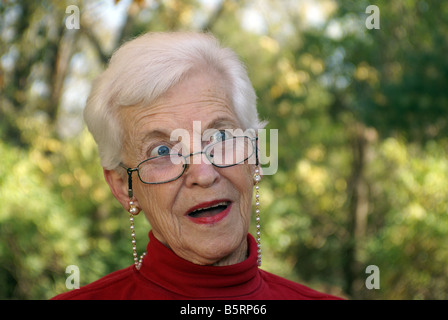 Spaventato Foto Stock