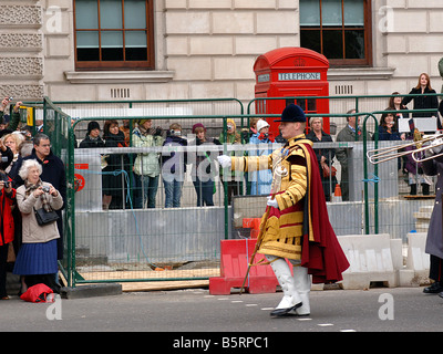 Granatiere guardie band suonare ww1 canzoni come essi marzo a Londra nel ricordo parade il Nov xi Foto Stock