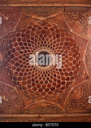 Taj Mahal moschea interno Foto Stock