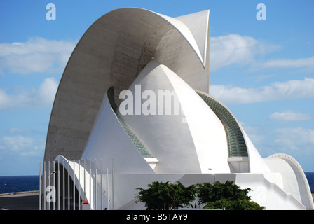 Auditorio de Tenerife, Avenida de la Constitucion, Santa Cruz de Tenerife, Tenerife, Isole Canarie, Spagna Foto Stock
