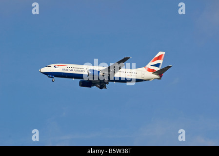British Airways Boeing 737 436 G DOCU aeromobile Foto Stock