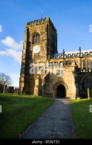 St Marys Chiesa Thirsk North Yorkshire, Inghilterra Foto Stock