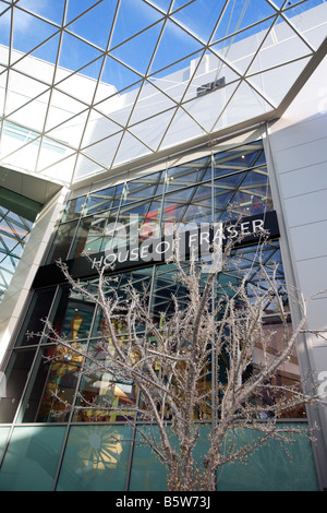 Regno Unito Londra ovest città bianca il nuovo Westfield Shopping Centre Foto Stock