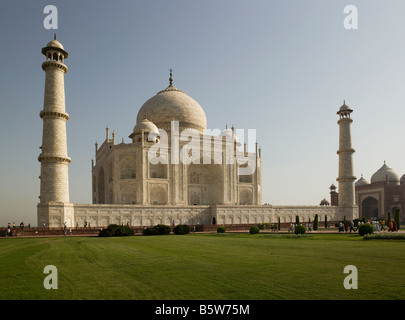 Taj Mahal Vista generale Foto Stock