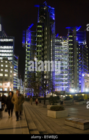 Il Lloyd Building City of London Foto Stock