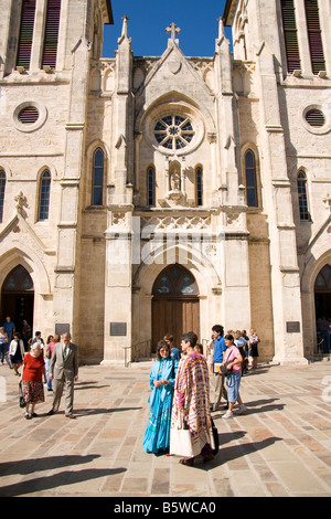 San Antonio è San Fernando Cathedral più antico in America del Nord Foto Stock
