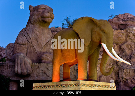 Sud Africa la proprietà privata Sun City nella parte settentrionale del paese la città perduta Foto Stock