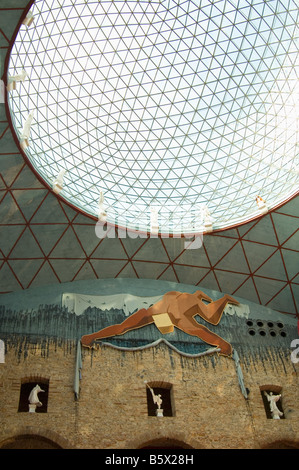 Interno del Salvador Dali Teatro Museo Dalã a Figueres, Catalogna, Spagna settentrionale Foto Stock