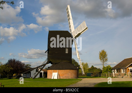 Outwood Mill Windmill Outwood Surrey uk mulini a vento Foto Stock