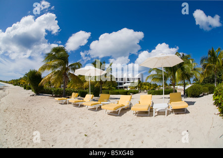 Altamer Resort sulla Shoal Bay West Beach sull'isola caraibica di Anguilla nel British West Indies Foto Stock