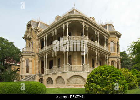 Texas Hill Country Austin Bremond blocco quartiere storico Giovanni Bremond casa costruita 1886 Foto Stock