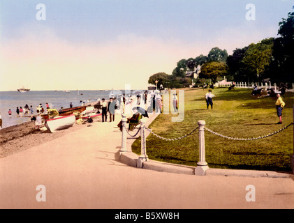 Cowes, Isola di Wight in Inghilterra Foto Stock