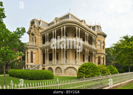 Texas Hill Country Austin Bremond blocco quartiere storico Giovanni Bremond casa costruita 1886 Foto Stock