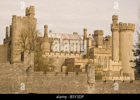 Castello di Arundel Arundel West Sussex Regno Unito castelli Foto Stock