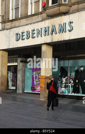 Negozio Debenhams, Nottingham, Inghilterra, Regno Unito Foto Stock