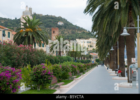 Città di Noli, Liguria, Italia Foto Stock