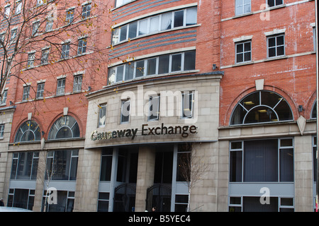 Scambio di Causeway edificio per uffici a Belfast Foto Stock