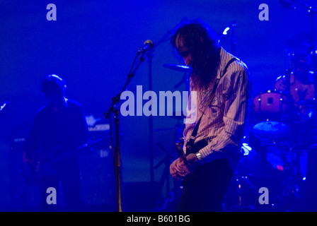 Warren Ellis, Nick Cave e i Bad Seeds, Roma, Italia, 2008 Foto Stock