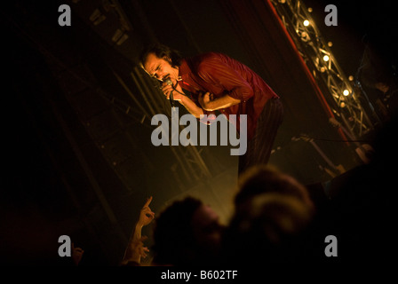 Nick Cave, Nick Cave e i Bad Seeds, Roma, Italia, 2008 Foto Stock