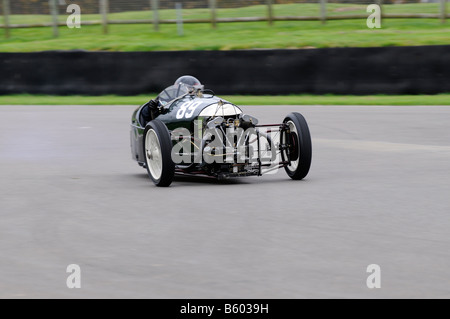 1928 Morgan Super Aero 1260cc Vintage Sports Car Club Autunno Sprint Goodwood 25 Ottobre 2008 Foto Stock