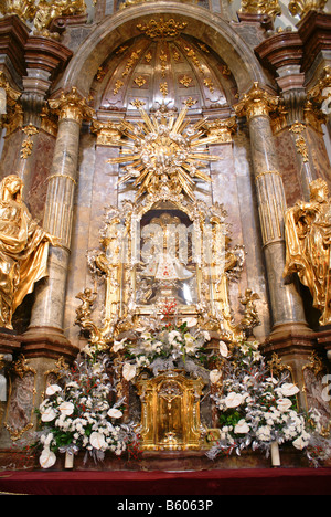 Bambino Gesù di Praga, nella chiesa di Santa Maria della Vittoria. Praga, Repubblica Ceca. Foto Stock