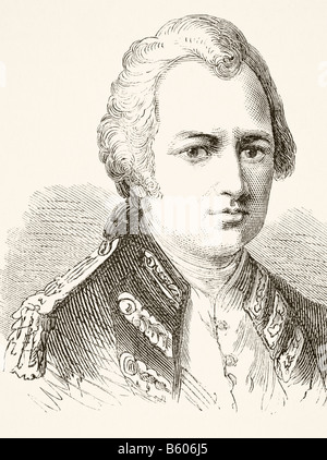 Robert Clive, 1st Barone Clive di Plassey, 1725 - 1774. Clive of India. Primo governatore britannico della Presidenza bengalista. Foto Stock