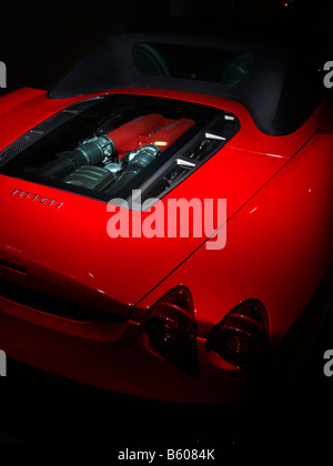 Ferrari F430 spider motore baia protagonista Foto Stock