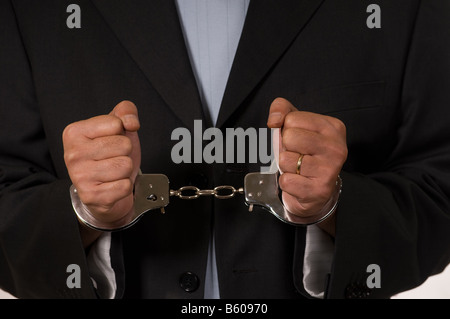 Ammanettato Foto Stock