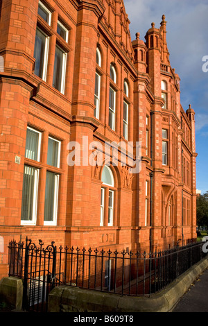 Sbucciare Edificio, Università di Salford, Salford, Regno Unito. Foto Stock