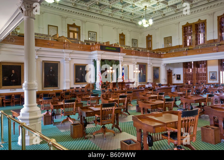 Senato in Campidoglio di Austin Texas USA Foto Stock