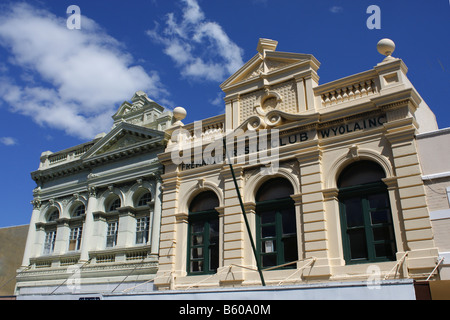 Varietà architettonica degli edifici Fremantle Waetern Perth Australia Foto Stock