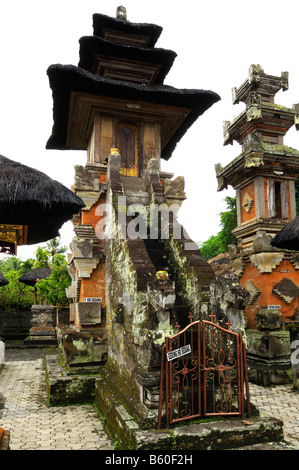 Pura, tempio, Samuan Tiga vicino Bedulu-Ubud, Bali, Indonesia, sud-est asiatico Foto Stock