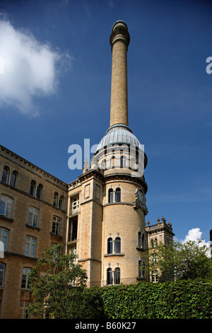 Chipping Norton Bliss ex mulino Victorian Tweed mulino costruito nel 1872 Oxfordshire Cotswolds UK Regno Unito Gran Bretagna Foto Stock