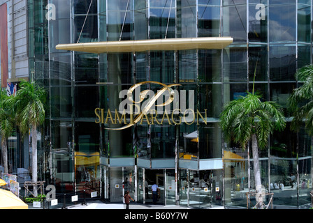 Il Siam Paragon Shopping Mall,Bangkok Foto Stock