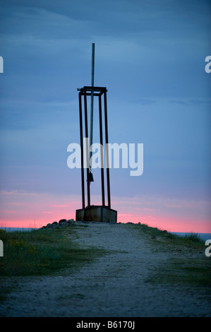 Memoriale per le vittime della sunken Estonia, Hiiumaa, Mar Baltico isola, Estonia, Paesi Baltici, a nord-est Europa Foto Stock
