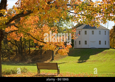 Chiesa Rotonda Richmond Vermont New England USA Foto Stock